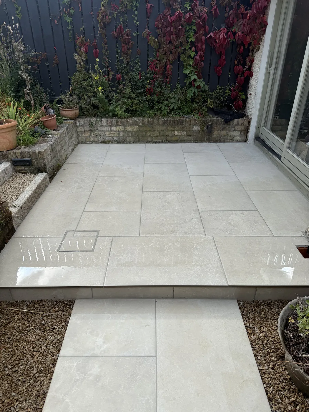 After patio project